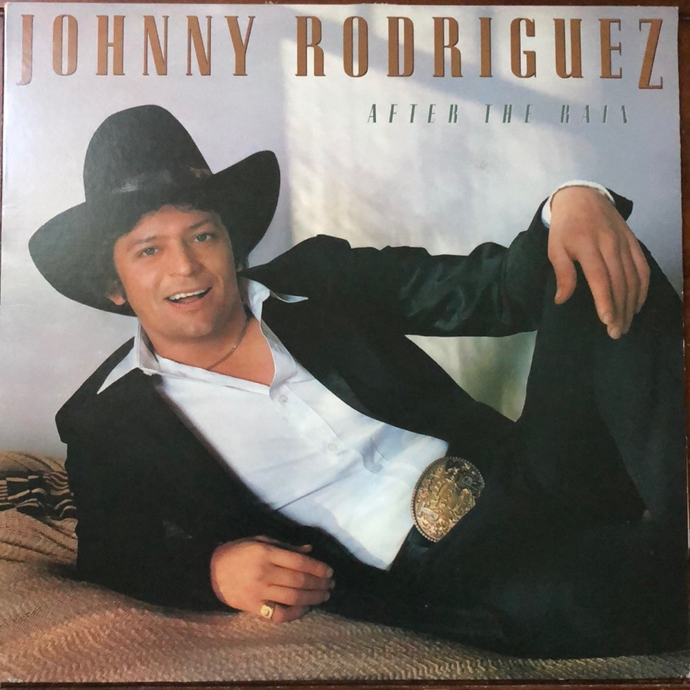 Johnny Rodriguez After The Rain Vinyl Lp '81